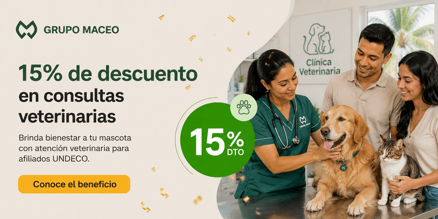 En este momento estás viendo Descuento Salud – Consultas Veterinarias 15%