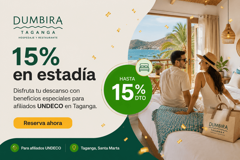 En este momento estás viendo Descuento Hospedaje Estadía 15%