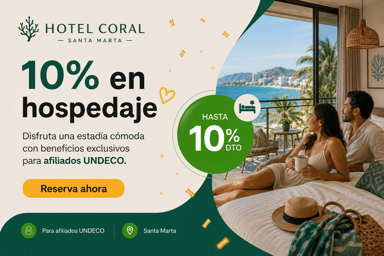 En este momento estás viendo Descuento Hospedaje General 10%